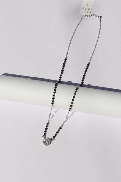 Silver Mangalsutra