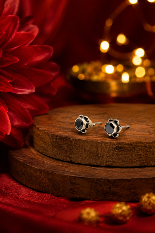Silver Stud Earrings