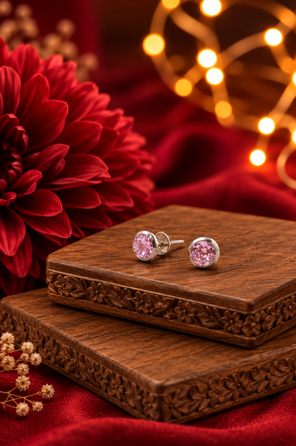 Silver Stud Earrings