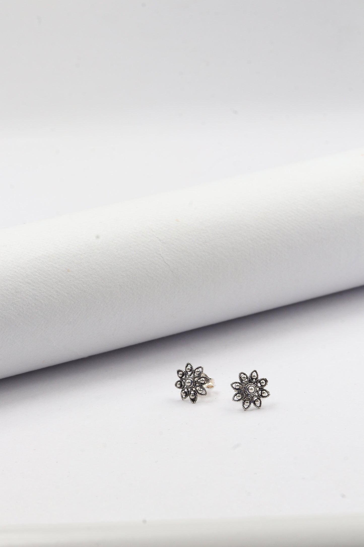 Silver Stud Earrings